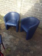 clubzetels, Huis en Inrichting, Fauteuils, Ophalen, Gebruikt, Minder dan 75 cm, 50 tot 75 cm