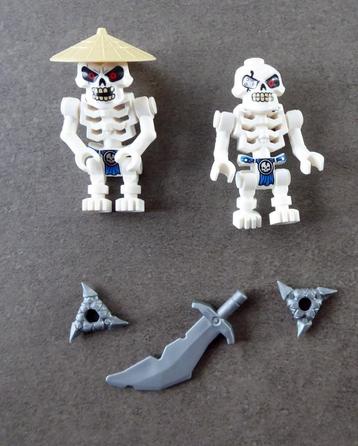 Set 2 LEGO „Ninjago: Wyplash en Nickal” + accessoires beschikbaar voor biedingen