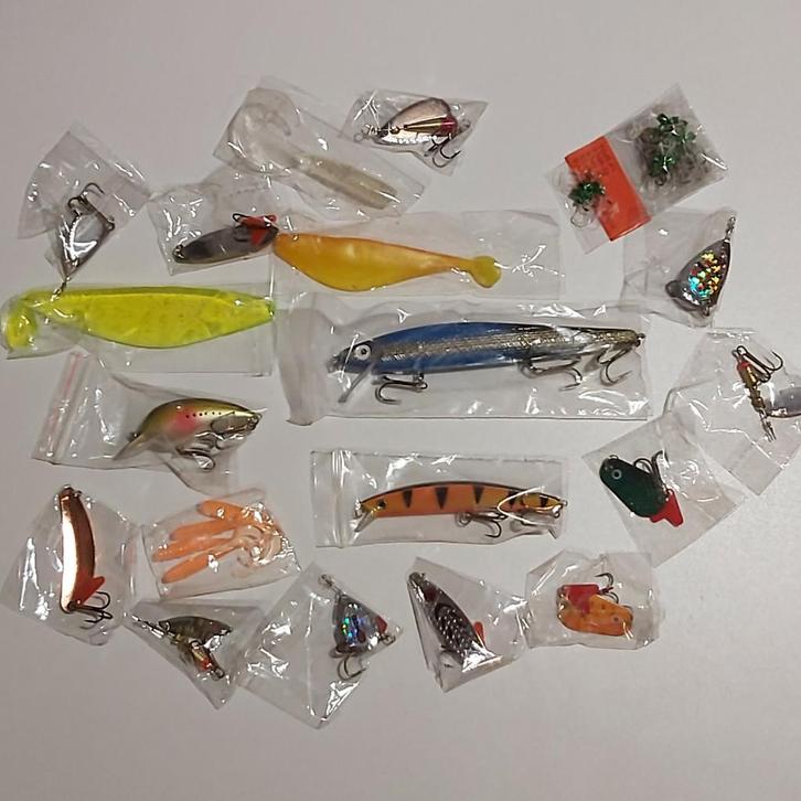 Lot spinners, nieuw., Watersport en Boten, Hengelsport | Roofvissen, Zo goed als nieuw, Ophalen of Verzenden