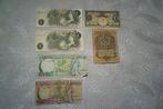 Lotje oude geldbiljetten van overal ter wereld., Postzegels en Munten, Bankbiljetten | Europa | Niet-Eurobiljetten, Los biljet