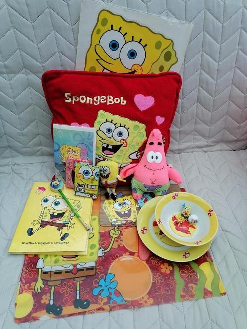Spongebob pakket, Verzamelen, Poppetjes en Figuurtjes, Zo goed als nieuw, Ophalen of Verzenden