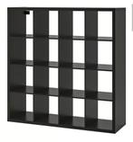Kallax Ikea 4x4 dark, Ophalen, Gebruikt