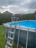 intex zwembad 549 x 274 x 132 cm, Tuin en Terras, Gebruikt, 200 tot 300 cm, Rechthoekig, Ophalen