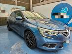Renault megane 1.2 tce Gt line full opties, Auto's, Voorwielaandrijving, 4 cilinders, Blauw, Leder en Stof