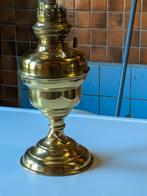 Petroleum lamp in koper, Antiek en Kunst, Ophalen, Koper