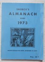 Snoeck's almanach 1973, Boeken, Ophalen of Verzenden