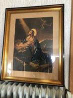 Heel groot en mooi  schilderij Christus in Gentsemane, Ophalen of Verzenden