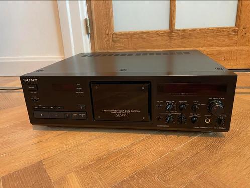 Sony TC-K950es TOP cassettedeck! Gereviseerd., TV, Hi-fi & Vidéo, Decks cassettes, Sony, Enlèvement ou Envoi