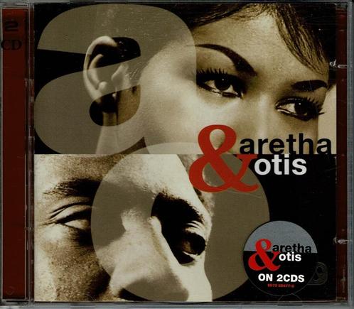 2CD Aretha & Otis (CD1=Aretha Franklin/CD2=Otis Redding), Cd's en Dvd's, Cd's | R&B en Soul, Zo goed als nieuw, Ophalen of Verzenden