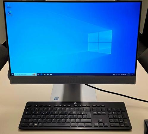 HP Elite All in One 800 G3, Computers en Software, Desktop Pc's, Refurbished, 4 Ghz of meer, SSD, 8 GB, Met videokaart, Met monitor