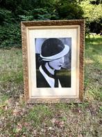 Foto in elegante kader, Antiek en Kunst, Ophalen