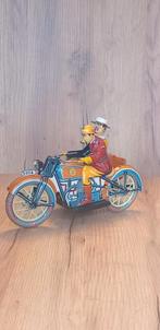 Blikken opwindbare moto zijspan., Ophalen of Verzenden