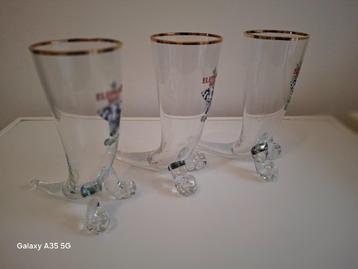 CALSBERG OLIFANTGLAS MET SPECIALE VORM beschikbaar voor biedingen