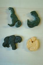 Dino / T-Rex + Kong + X = 4x oprolbaar figuur, Kinderen en Baby's, Speelgoed | Actiefiguren, Ophalen