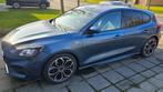 Ford Focus ST-Line 2018 met slechts 74000 km., Stof, Euro 6, 4 cilinders, Blauw