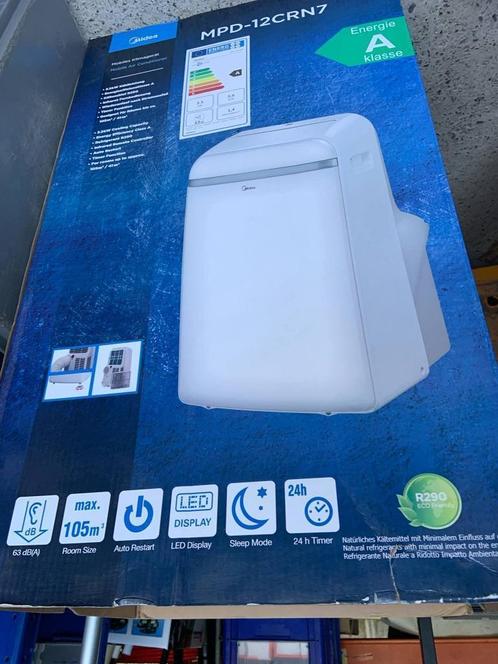 mobiele airco, Elektronische apparatuur, Airco's, Zo goed als nieuw, Mobiele airco, 100 m³ of groter, Ventileren, Afstandsbediening
