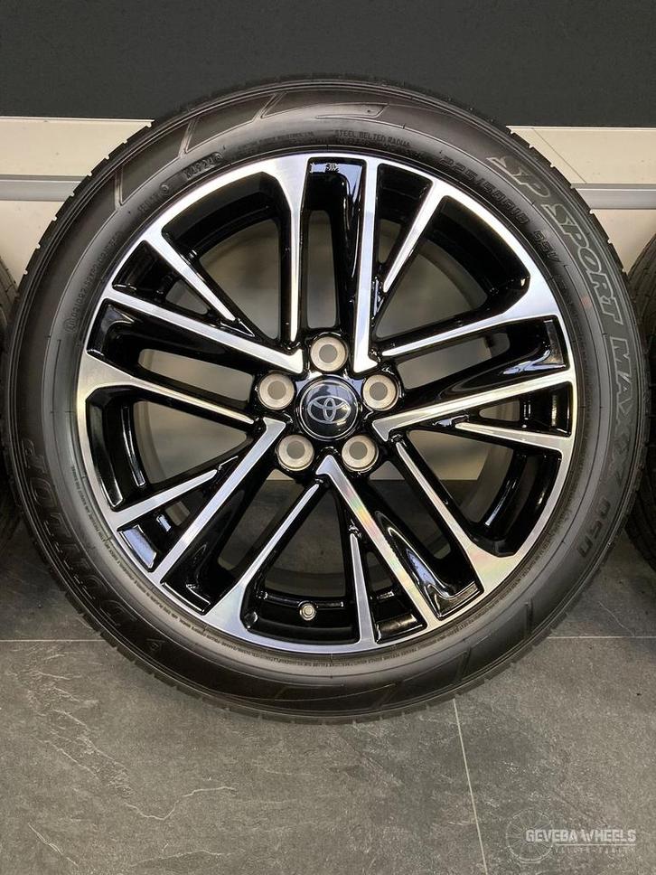 18” originele Toyota Corolla Cross velgen + banden 5x114.3, Auto-onderdelen, Banden en Velgen, Banden en Velgen, Zomerbanden, 18 inch