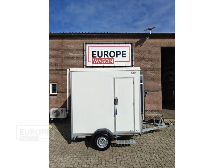 EasyWagon 217 Gebruikte mobiele badkamer, Hobby en Vrije tijd, Feestartikelen | Verhuur, Gebruikt