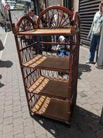 Bibliothèque en rotin vintage, Maison & Meubles, Armoires | Bibliothèques