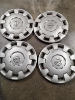 4 enjoliveurs Opel, Auto diversen, Wieldoppen, Ophalen, Gebruikt