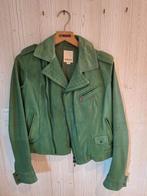 Diesel leder jas, Kleding | Heren, Ophalen of Verzenden, Zo goed als nieuw, Groen