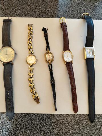oude horloges o.a Citizen en Exactus 15 rubis beschikbaar voor biedingen