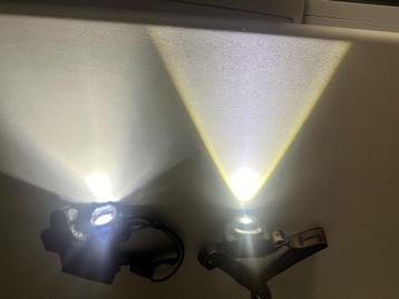Hoofdlamp voor nachtvisser beschikbaar voor biedingen