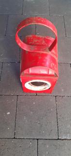 lampe de chemin de fer industrielle antique Chalvyn, Enlèvement ou Envoi, Utilisé