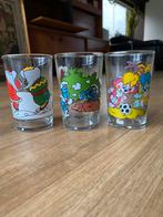 3 vintage glazen, Ophalen of Verzenden, Waterglas, Zo goed als nieuw
