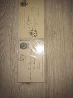 2 oude postkaarten 1892 en 1900, Verzamelen, Ophalen of Verzenden