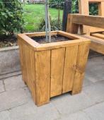 Plantenbak: De Cube Strak, stevig en natuurlijk, Ophalen, Minder dan 60 cm, Vierkant, Nieuw