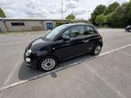 Fiat 500 Lounge 2018 52570KM, Auto's, Voorwielaandrijving, Leder en Stof, Zwart, Particulier