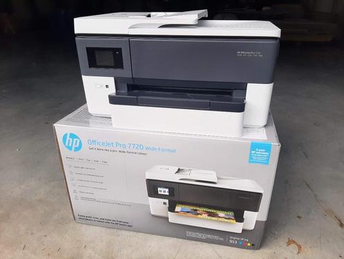 HP OfficeJet Pro 7720 breedformaat, goed staat., Computers en Software, Printers, Zo goed als nieuw, Printer, Faxen, Kleur printen