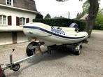 Semi-rigide Mercury avec moteur YAMAHA 40cv 4T EFI, Watersport en Boten, Motorboten en Motorjachten, Ophalen, Zo goed als nieuw