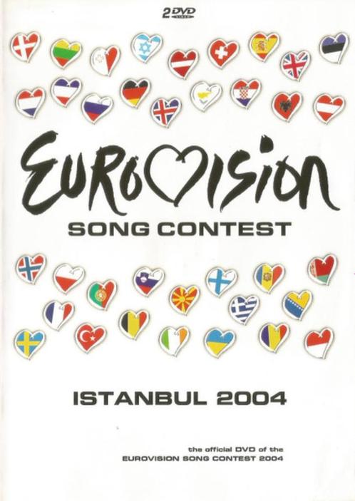 Eurovision Song Contest Istanbul 2004 2x DVD, Cd's en Dvd's, Dvd's | Muziek en Concerten, Gebruikt, Muziek en Concerten, Alle leeftijden
