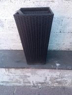 Grand vase e n gris utilisé mais en bonne état, Tuin en Terras, Bloembakken en Plantenbakken, Ophalen, Zo goed als nieuw