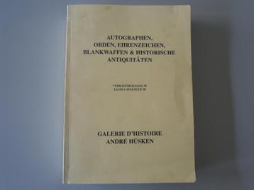 Autographen, Orden, Ehrenzeichen, Blankwaffen & Histor.. beschikbaar voor biedingen