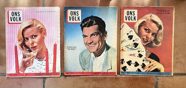 Ons Volk magazines 1957, Boeken, Tijdschriften en Kranten, Gelezen, Gossip of Showbizz, Ophalen of Verzenden