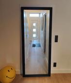 Binnendeur glas ~zwart 200,8x83 cm, Doe-het-zelf en Bouw, Ophalen, 80 tot 100 cm, Binnendeur, Zo goed als nieuw