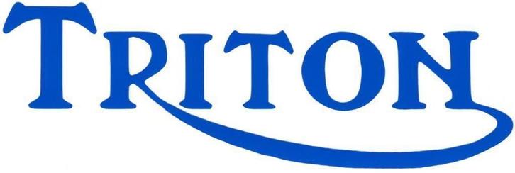 Triton sticker #3, Motoren, Accessoires | Stickers, Verzenden