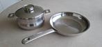 Demeyere kookpot 15€. Pan Nameta 20€, Huis en Inrichting, Kookpan of Snelkookpan, Inox, Inductieplaat, Ophalen of Verzenden