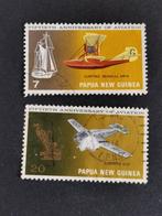 Papoea Nieuw-Guinea 1972 - vliegtuigen - luchtvaart, Vliegtuigen, Ophalen of Verzenden, Gestempeld