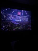 Beamer doek, Ophalen