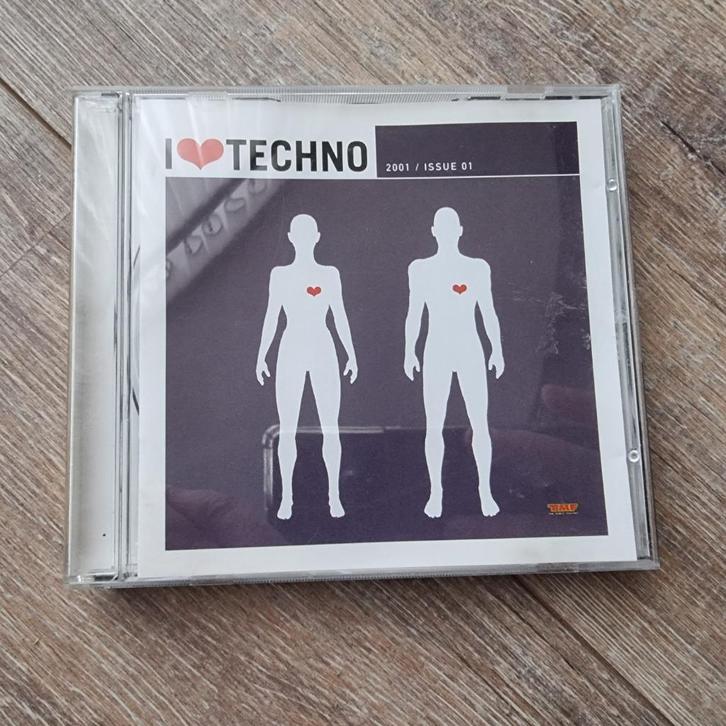 CD Various - I love techno 2001 / issue 1, Cd's en Dvd's, Cd's | Dance en House, Gebruikt, Techno of Trance, Ophalen of Verzenden