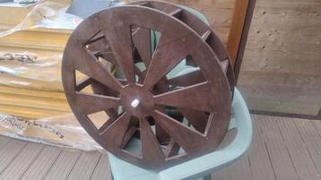 Waterrad, watermolen voor decoratieve toepassing. beschikbaar voor biedingen