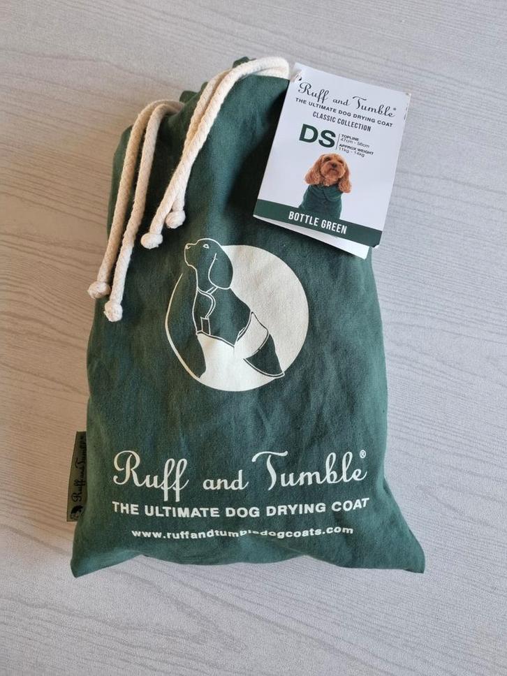 Hondenbadjas/droogjas Ruff and Tumble (geschikt voor teckel), Animaux & Accessoires, Accessoires pour chiens, Neuf, Enlèvement ou Envoi