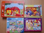 Pakket kleuterpuzzels, Ophalen, 10 tot 50 stukjes, Gebruikt, 4 tot 6 jaar