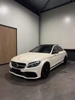 Mercedes c63 AMG Edition 1 full Option Keramische Pano kuip, Auto's, Mercedes-Benz, Automaat, Achterwielaandrijving, Wit, Leder