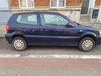 Volkswagen Polo 1.4 2001 Benzine - Transport / Zelf herstel, Auto's, Voorwielaandrijving, Blauw, Handgeschakeld, Grijs