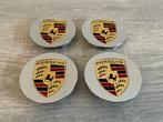 Chrome/Goud Porsche Naafdoppen/Naafkappen 76mm set van 4, Auto-onderdelen, Verzenden, Nieuw, Porsche